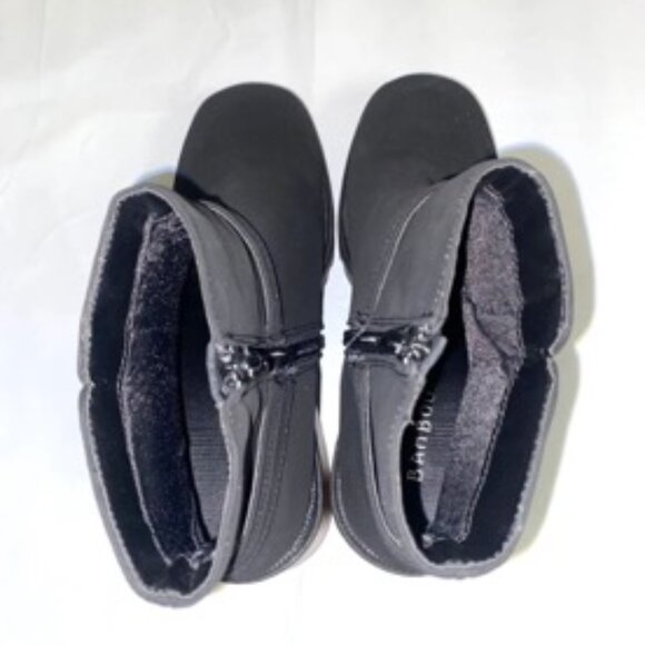 Bamboo Affirm Lug Sole Bootie Women's Boot Black Size 6.5 - Picture 6 of 7